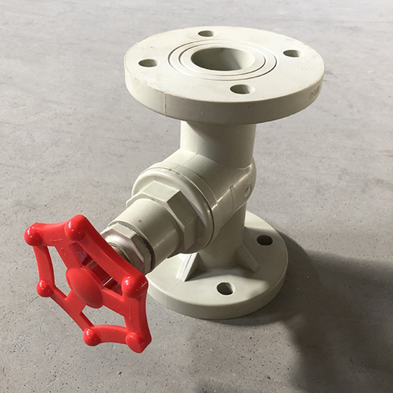 PPH法兰截止阀